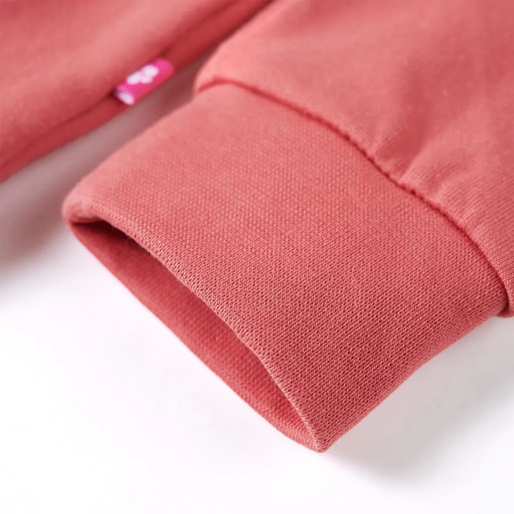 Felpa per Bambini Rosa Antico 104