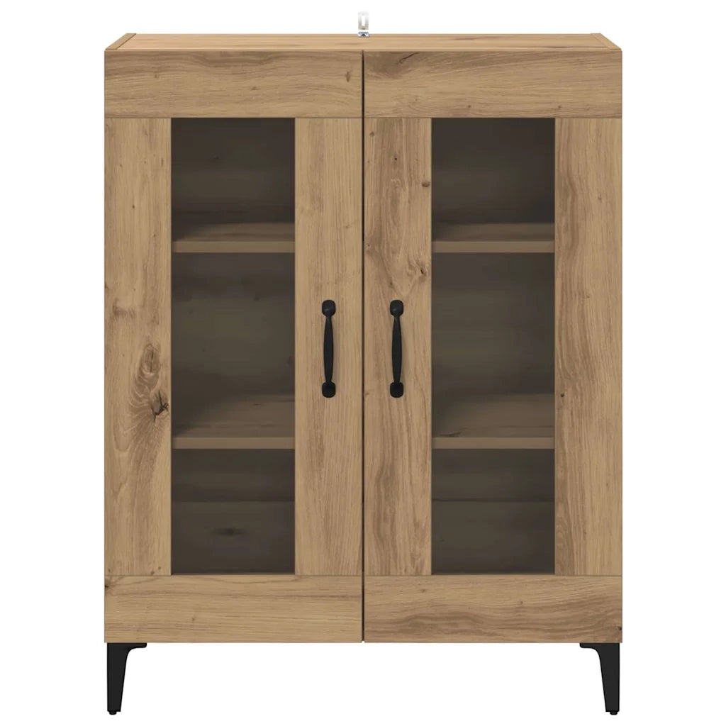 Credenza-Buffet-Armadio da cucina Rovere artigianale 69,5 x 34 x 90 cm 555333