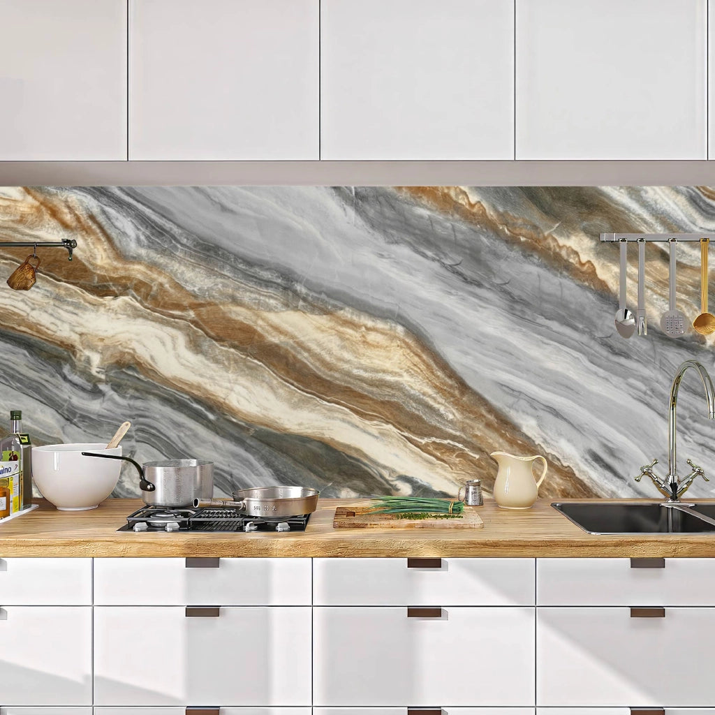 Carta Adesiva Da Rivestivmento 60x300 cm Pellicola Autoadesiva Impermeabile per Mobili, Pareti, Cucina, Tavoli e Top Cucina – Rivestimento Rimovibile per Superfici Lisce e DIY Disegno7