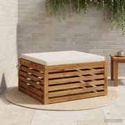 Cuscino per Sedia in Unico Pezzo SOEST 100% Poliestere Bianco 944649