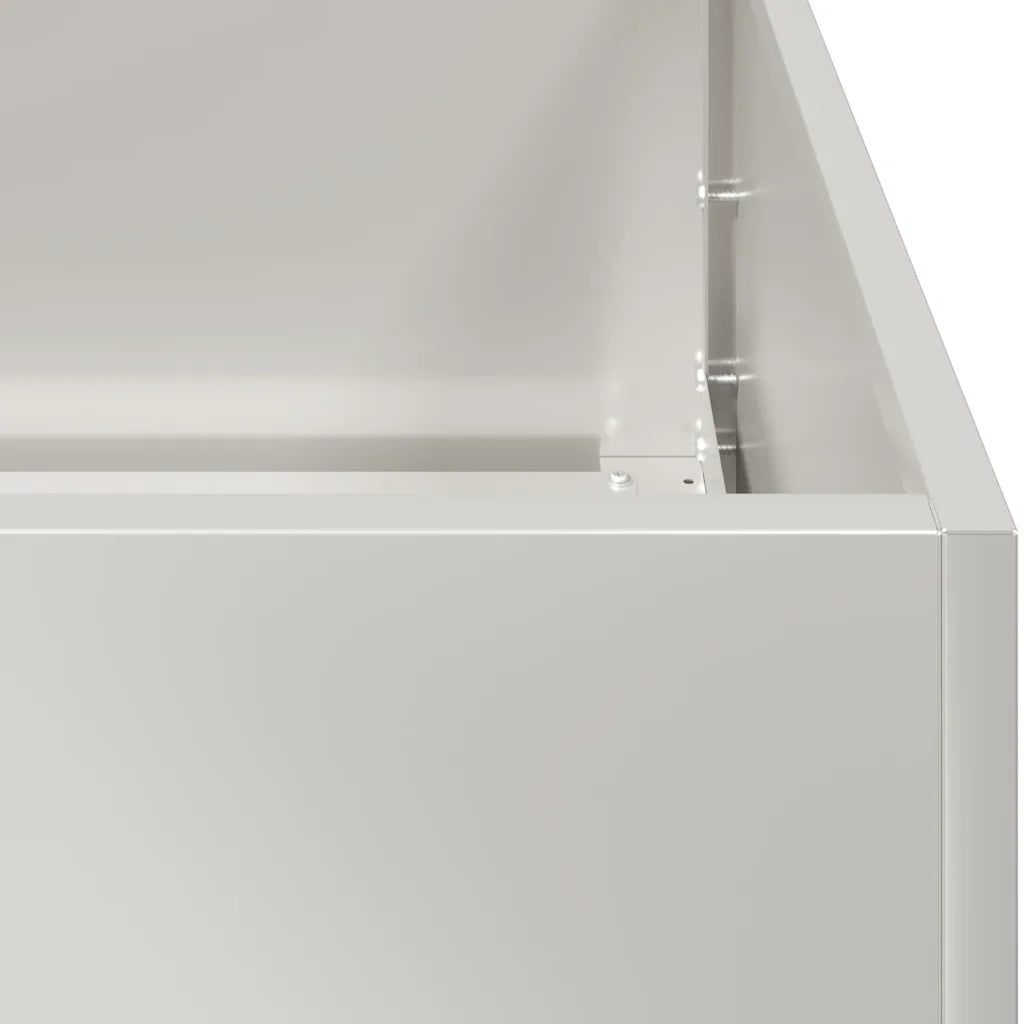 Fioriera 280x80x40 cm in Acciaio Inox 860763