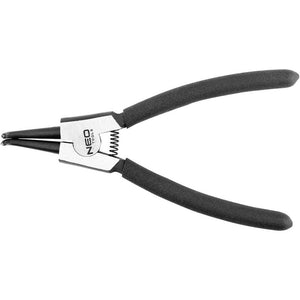 Topex 01-091 pinza an.elast. ver erso est. punta curva 145 mm