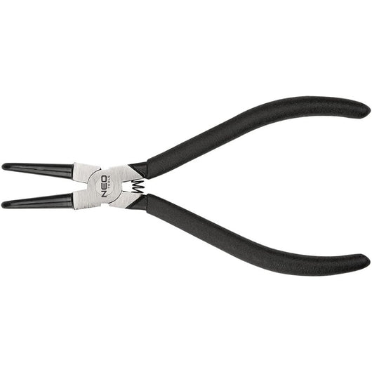 Topex 01-092 pinza an.elast. ver erso l interno punta curva 14 ds