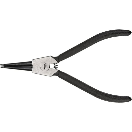 Topex 01-095 pinza an.elast. ver erso est. punta curva 220 mm