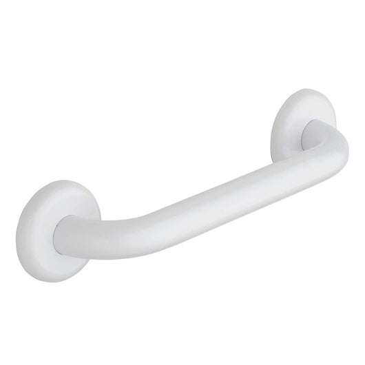 Maniglione Bagno Disabili di Sostegno Sicurezza in Acciaio Inox Bianco Formato: 30 cm