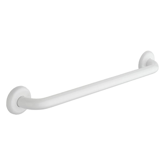 Maniglione Bagno Disabili di Sostegno Sicurezza in Acciaio Inox Bianco Formato: 60 cm