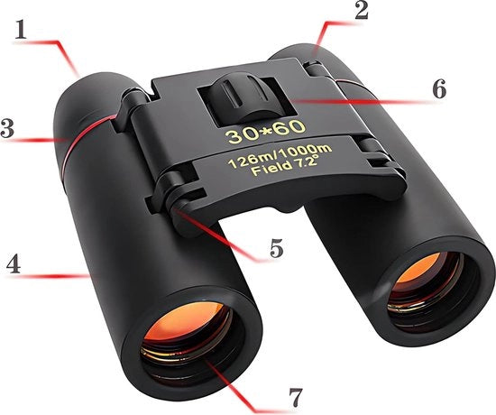 Binocolo Acquapazza Telescopio per Adulti