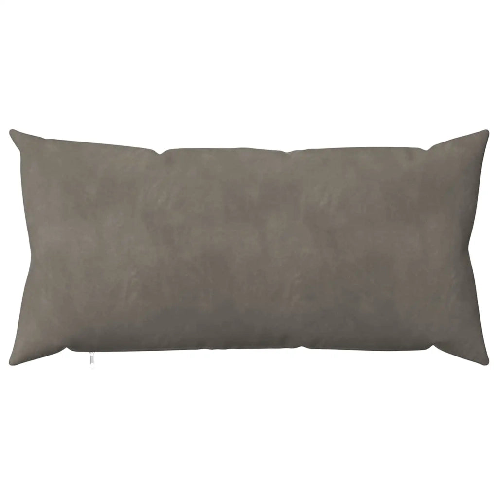 Federa 2 pcs HEERLEN Grigio Chiaro 40 x 80 cm Velluto 909814