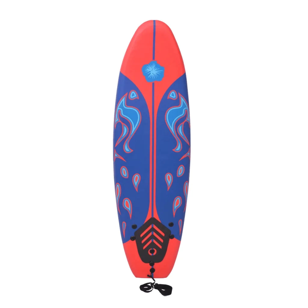 Tavola da Surf Blu e Rossa 170 cm CFW6348574
