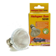 Lucky Reptile Halogen Sun - lampada alogena attacco E27 per rettili Wattaggio Riscaldatori e lampade terrario: 50W