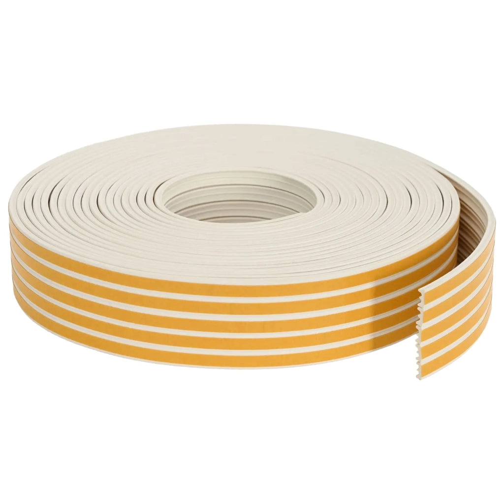 Nastro adesivo per finestre Bianco 9 x 4 mm 50 m Schiuma EPDM 42038084