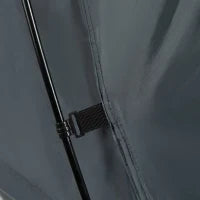 Set Tenda da Campeggio 3 in 1 con Letto Singolo, Tenda e 1 Materasso Gonfiabile, Borsa per il Trasporto Inclusa, Grigio