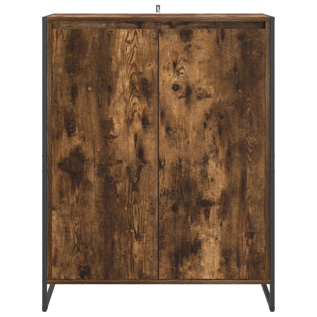 Mobile per scarpe con porta-Scarpiera Quercia Fumosa 79 x 36 x 100 cm