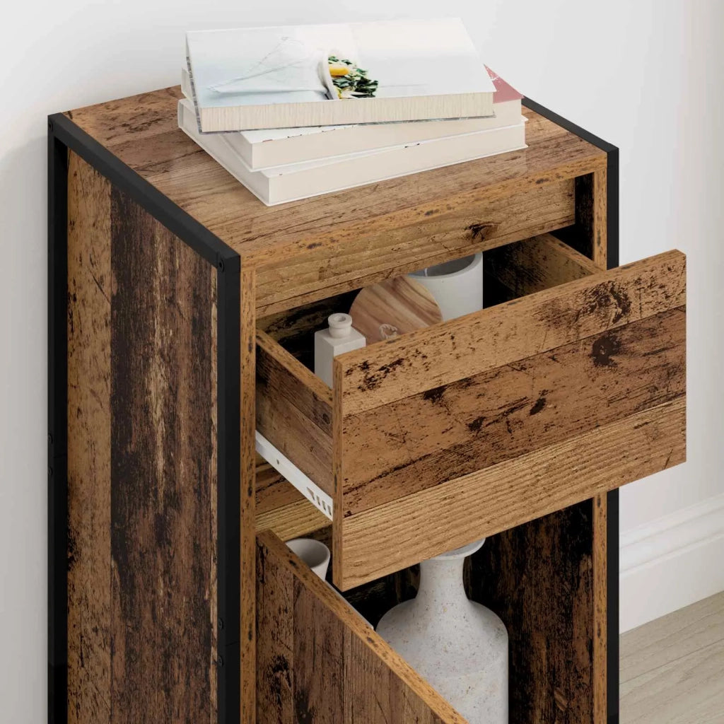Credenza | Madia | Buffet da pranzo | Armadio da pranzo Legno vecchio 43 x 36 x 75,5 cm Legno multistrato