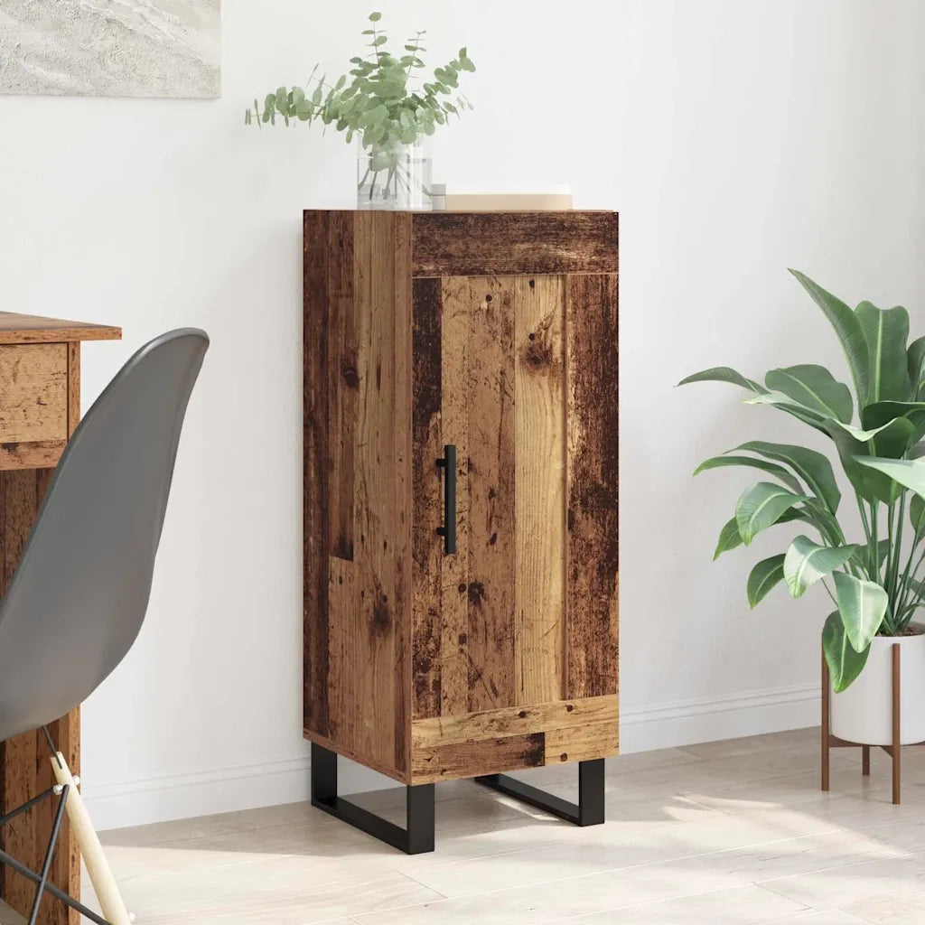 Credenza | Madia | Buffet da pranzo | Armadio da pranzo Legno vecchio 34,5 x 34 x 90 cm