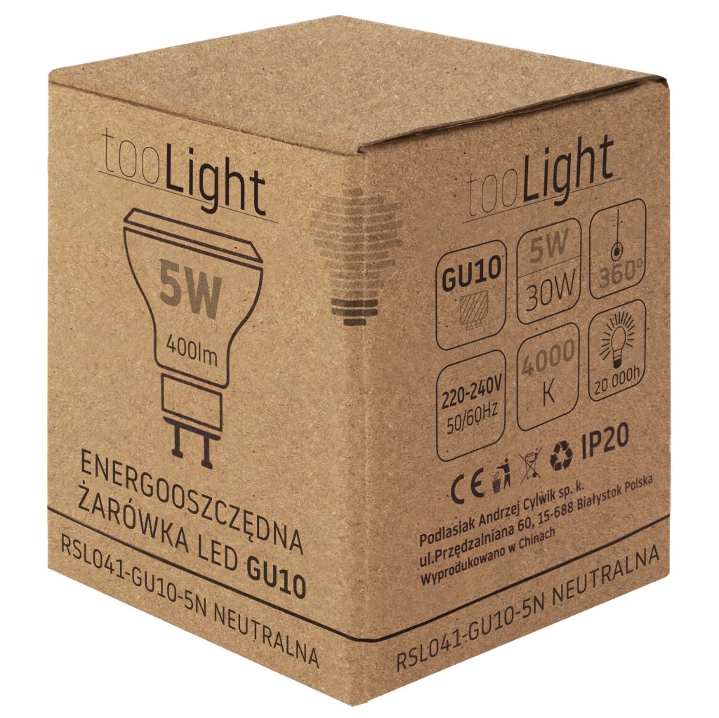 Bulbo Led Rsl041 Gu10 5w Neutral