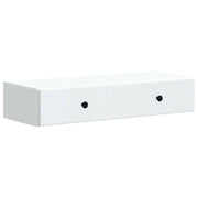 Tavolino da Parete Laterale Bianco 87,5 x 34,5 x 17 cm 899175