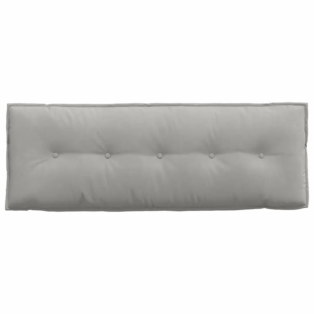 Cuscino per Schiena | Cuscino dorsale Grigio chiaro 140 x 50 cm