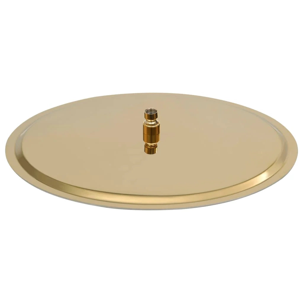 Soffione doccia a pioggia in acciaio inox 50 cm rotondo finitura oro 02_0002089