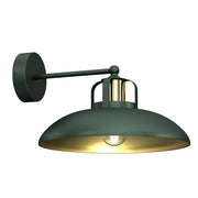 Applique Felix verde ottone E27 60W Milagro MLP7707