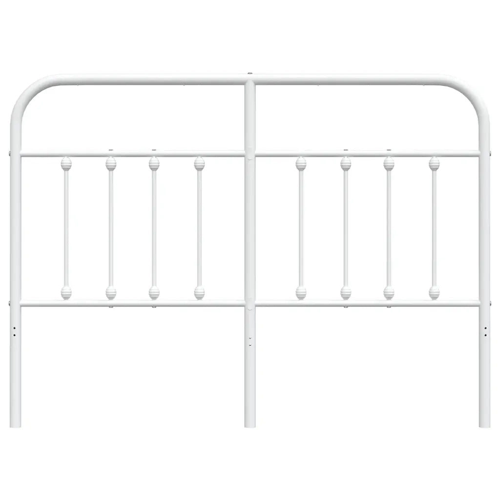 Testiera di Ricambio in Metallo Bianco 150 cm 352661
