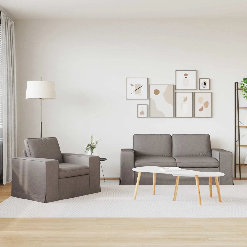 Set di divani 2 pcs Talpa 182 x 80 x 82 cm Tessuto