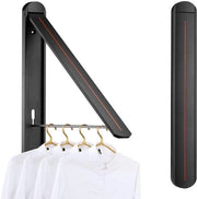 Hanger per abbigliamento op poggiapiedi pieghevole con funzione di asciugatura estendibile per murale