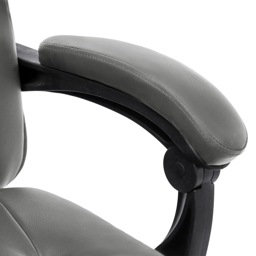 Sedia da Ufficio | Sedia da Gaming Antracite in Similpelle
