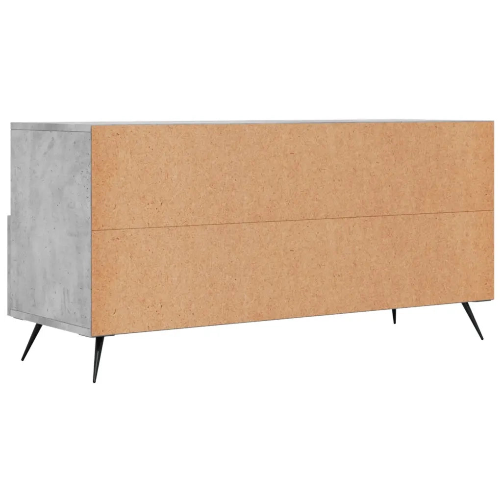 Mobile TV | Armadietto TV | Mobile Porta TV Grigio Cemento 102x36x50 cm Legno Multistrato
