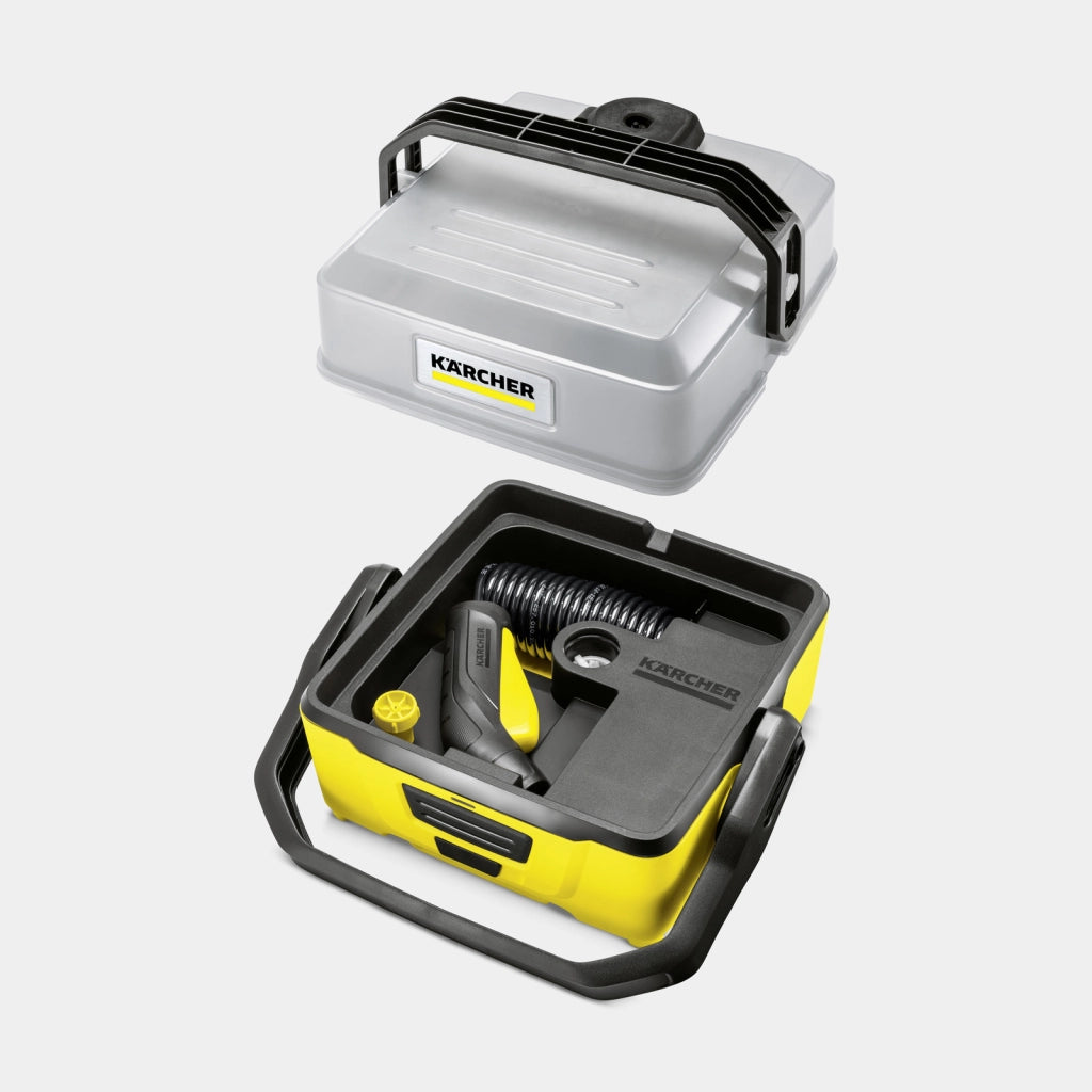 KARCHER Idropulitrici portatili OC 3 - Portata: max. 2 l/min - Tipo di batteria: Batteria agli ioni di litio  - Autonomia: 15 min