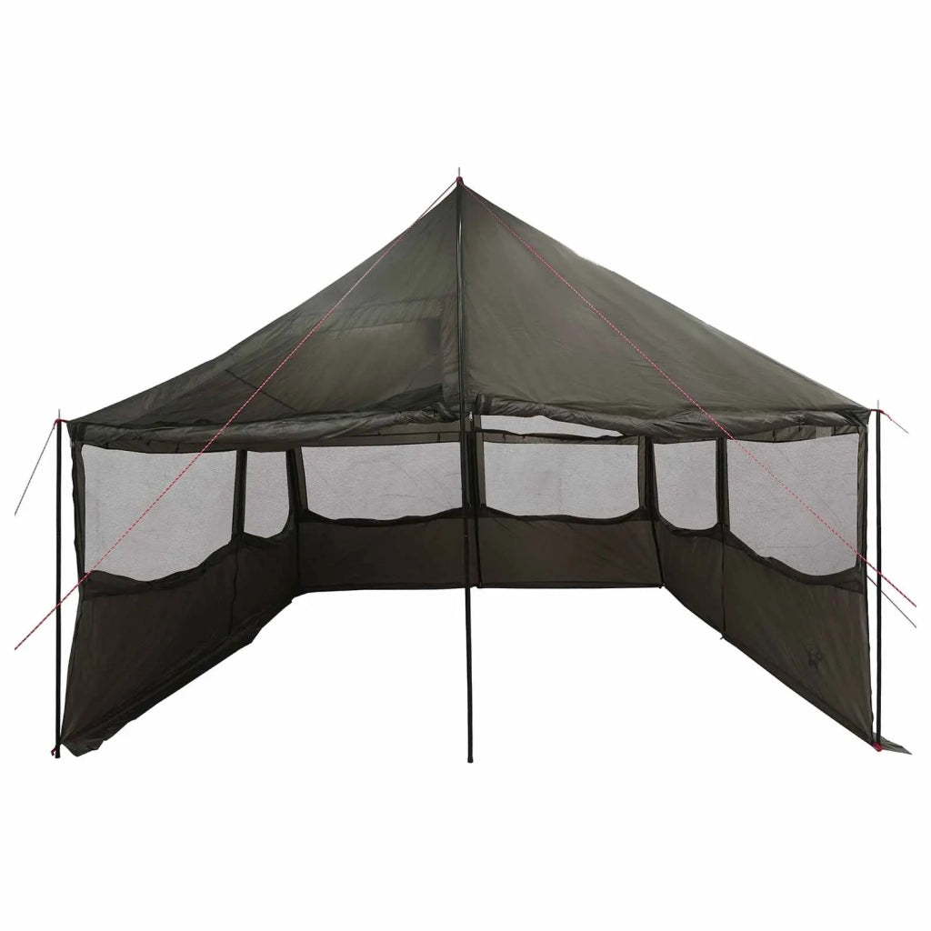 Tenda Familiare con tetto Marrone grigio 450 x 400 x 265 cm 42029014