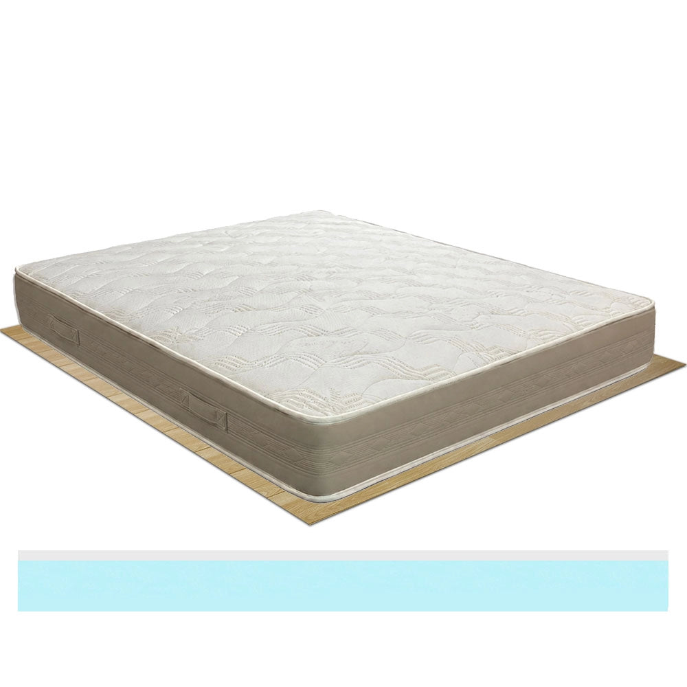 Kit rete ortopedica e materasso in memoy foam matrimoniale 160x190 Finlandia H22, cuscini inclusi - Comprarredo