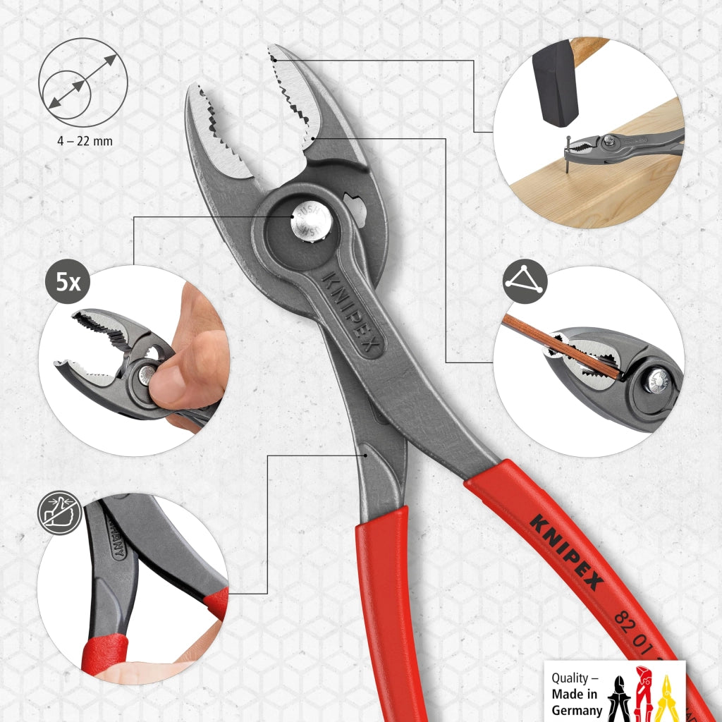 Pinza Presa Frontale 82 Knipex Mm 200