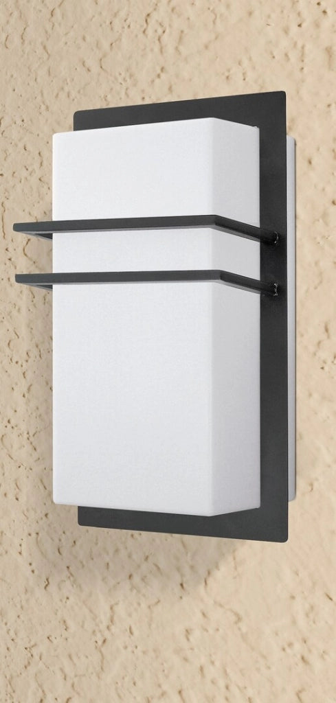 Applique esterno moderno E27 Seattle nero Rabalux 8169