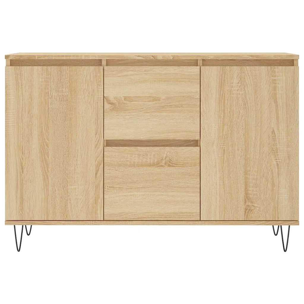 Credenza-Buffet-Armadio da cucina Rovere Sonoma 101,5x35x70 cm in Legno Multistrato
