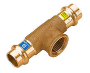 T FEMMINA A PRESSARE IN BRONZO SERIE FRABOPRESS KOMBI 1/2Ø15   FRA-BO SPA