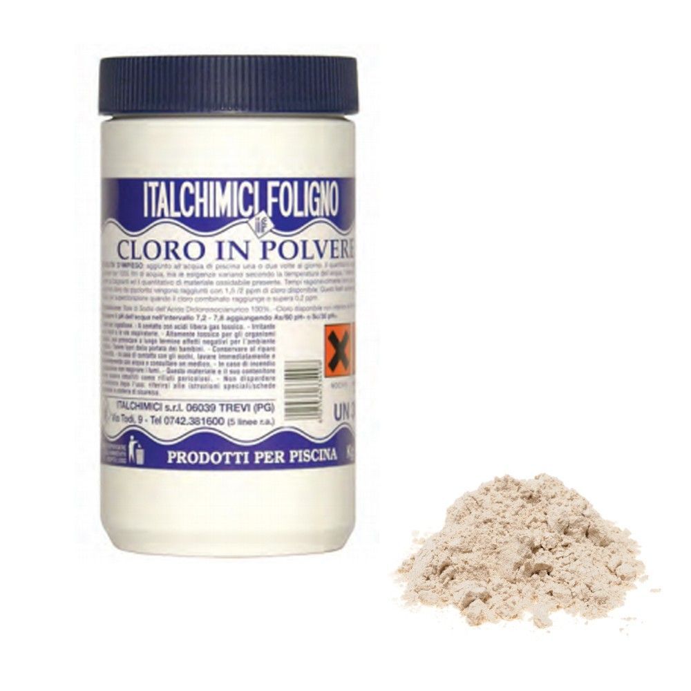 CLORO IN POLVERE HCL56% KG.1