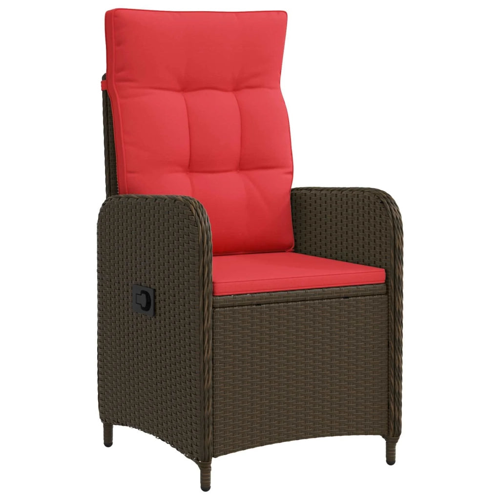 Set da pranzo per esterni 7 pz polyrattan 3422320