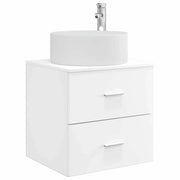 Mobile Lavabo | Armadio Lavabo da Parete Bianco 49,5 x 44,5 x 65,5 cm
