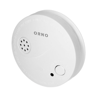 RILEVATORE DI FUMO A BATTERIA PER SICUREZZA CASA CON ALLARME ACUSTICO