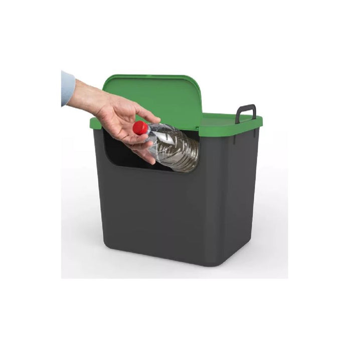 SET 3 PATTUMIERE RACCOLTA DIFFERENZIATA 30LT