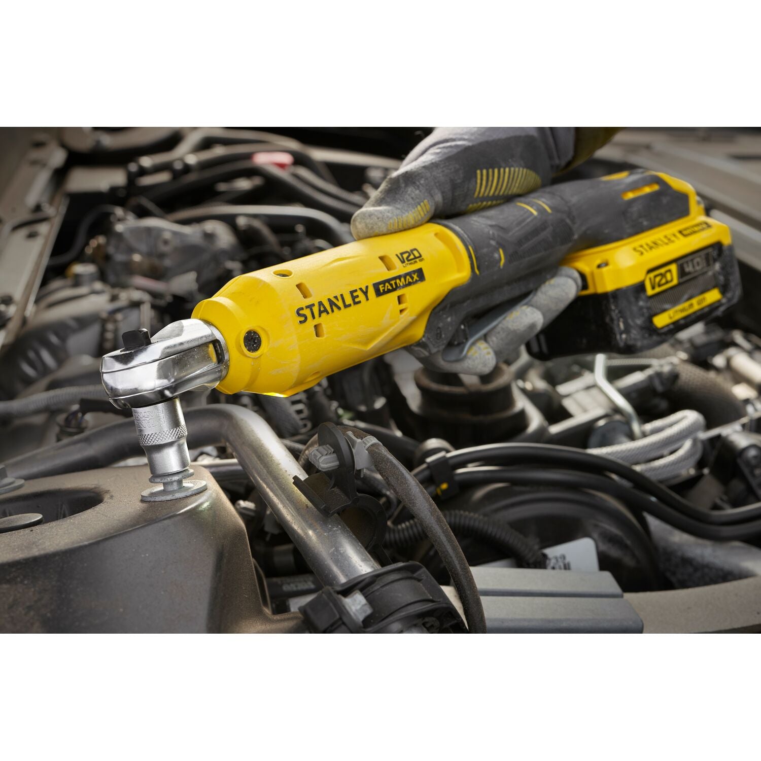 Stanley Fatmax SFMCF930B‑XJ – Cricchetto a batteria 18 V 3/8″ (solo corpo macchina)