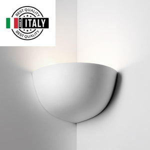 APPLIQUE ANGOLARE DA PARETE BIANCA 1XE27 HARA ANGLE BELFIORE