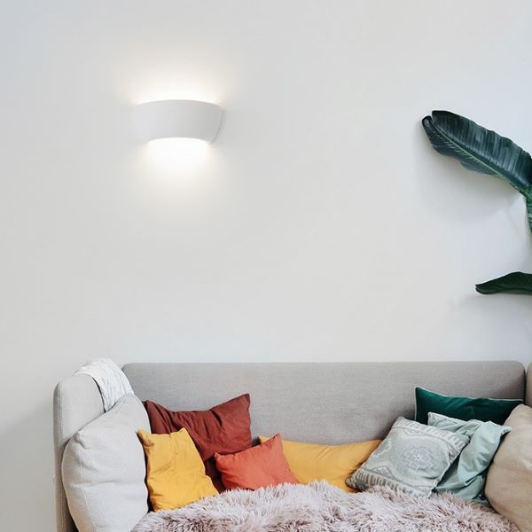 APPLIQUE DA PARETE BIANCA 1XE27 DARLA BIG BELFIORE