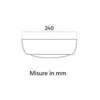 APPLIQUE DA PARETE BIANCA 1XE27 AGALE BELFIORE