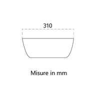 APPLIQUE DA PARETE BIANCA 1XE27 DARLA BIG BELFIORE