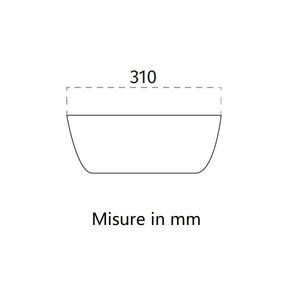 APPLIQUE DA PARETE BIANCA 1XE27 DARLA BIG BELFIORE