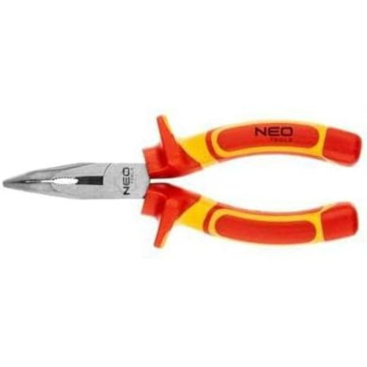 Topex 01-227 pinza a becco incli linato vde 160mm (6), crv, luci