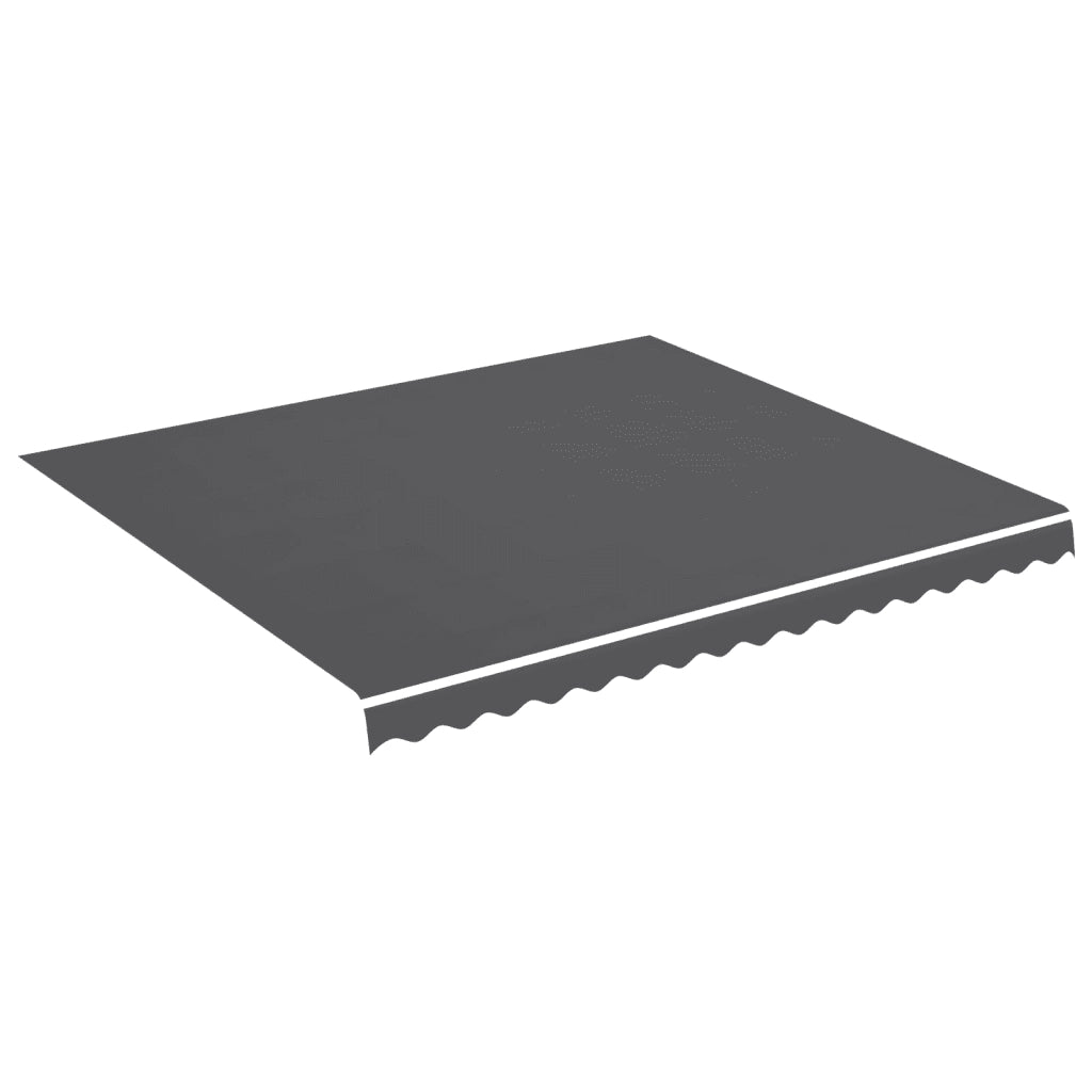 Tessuto di Ricambio per Tenda da Sole-Ricambio telo per tenda da sole Antracite 4x3,5 m