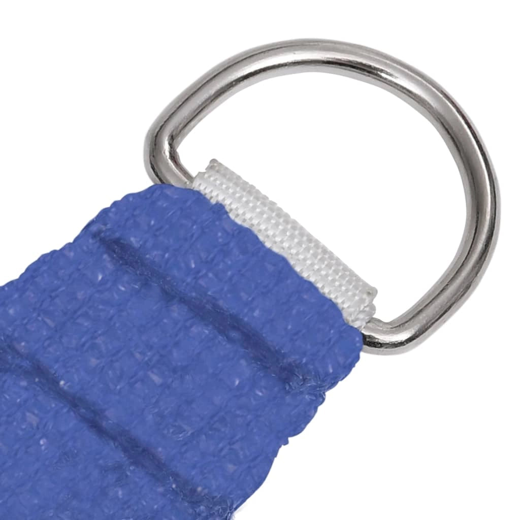 Vela ombreggiante/ombrellone 160 g/m² HDPE 3/4 x 2 m blu 02_0009059